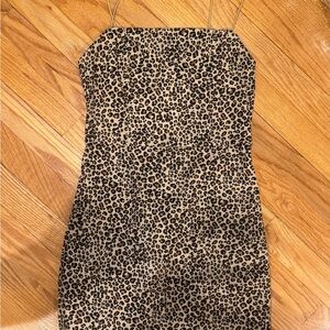 Kendall & Kylie Animal Print Dress